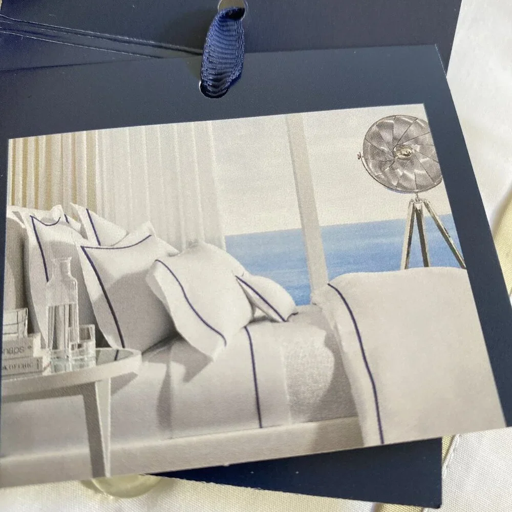 Ralph Lauren Palmer Percale Organic Cotton Duvet Cover Full/Queen Sand Dune NWT